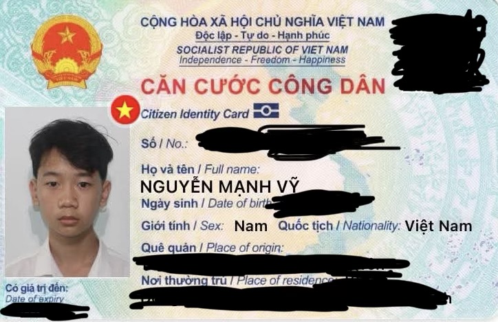 ‼️ Hà Nội  :  Tìm ví giấy tờ có tên Nguyễn Mạnh Vỹ