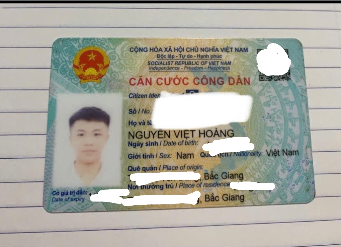 ‼️Hà Nội: Tìm ví giấy tờ có tên Nguyễn Việt Hoàng