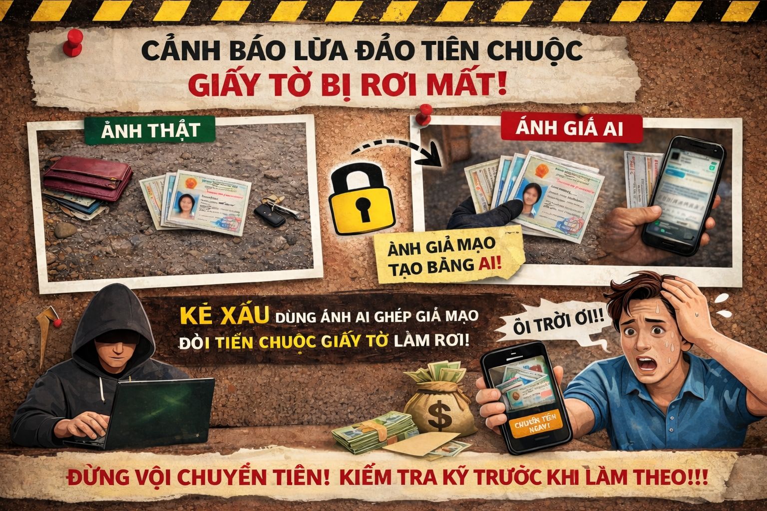 ‼️CẢNH BÁO: Cuộc gọi giả là nhặt được lừa đảo tiền trong tài khoản ngân hàng