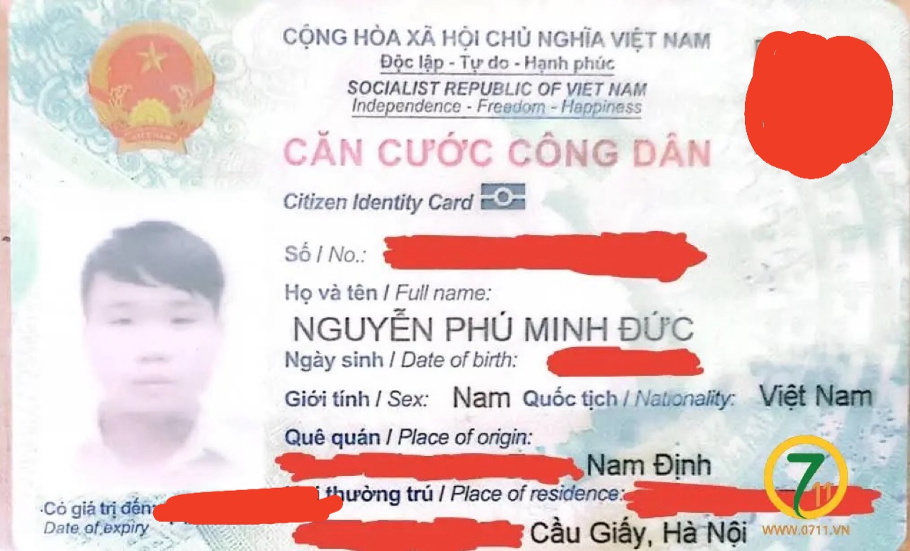 🆘 Tìm ví giấy tờ rơi ở Hà Nội tên Nguyễn Phú Minh Đức