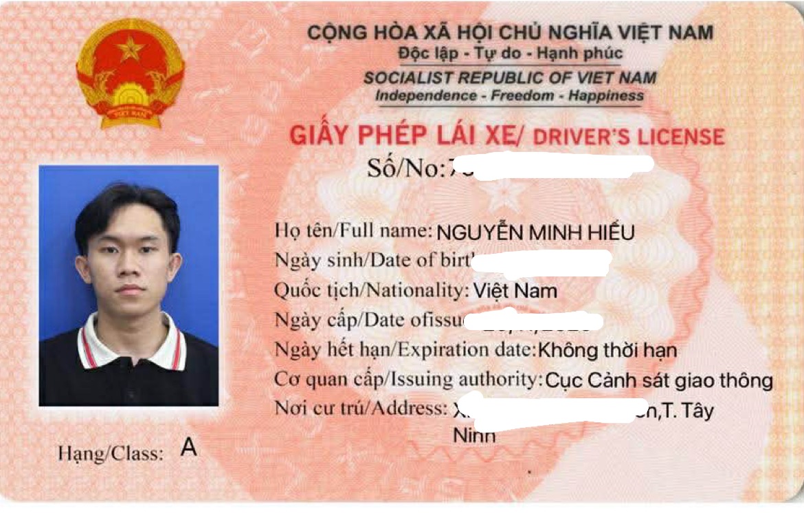 ‼️ Hồ Chí Minh: Tìm ví giấy tờ có tên Nguyễn Minh Hiếu