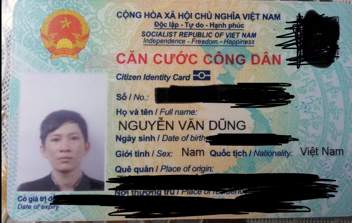 ‼️Bình Dương: Tìm ví giấy tờ tên Nguyễn Văn Dũng