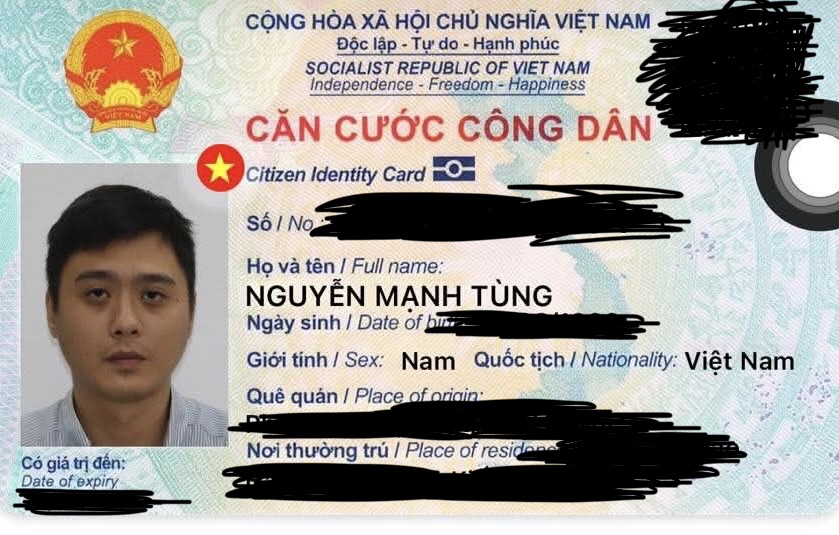 ‼️Hà Nội: Tìm ví giấy tờ tên Nguyễn Mạnh Tùng