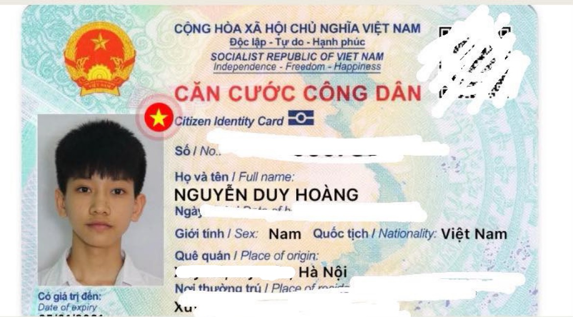 ‼️Hà Nội: Tìm ví giấy tờ có tên Nguyễn Duy Hoàng