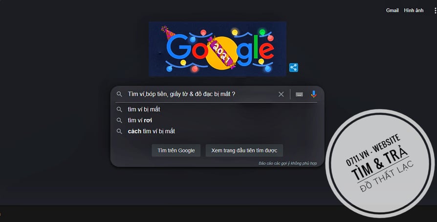 Cách Tìm Kiếm Đồ Thất Lạc Trên Internet Hiệu Quả 