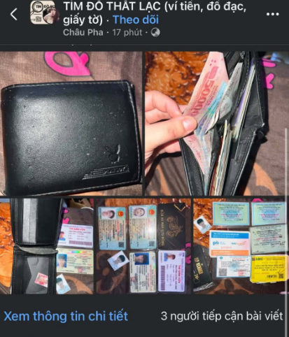 🆘 TÌM NGƯỜI NHẶT được giấy tờ tên Nguyễn Lương Anh Hoà 2006 ( rơi ở TPHCM )