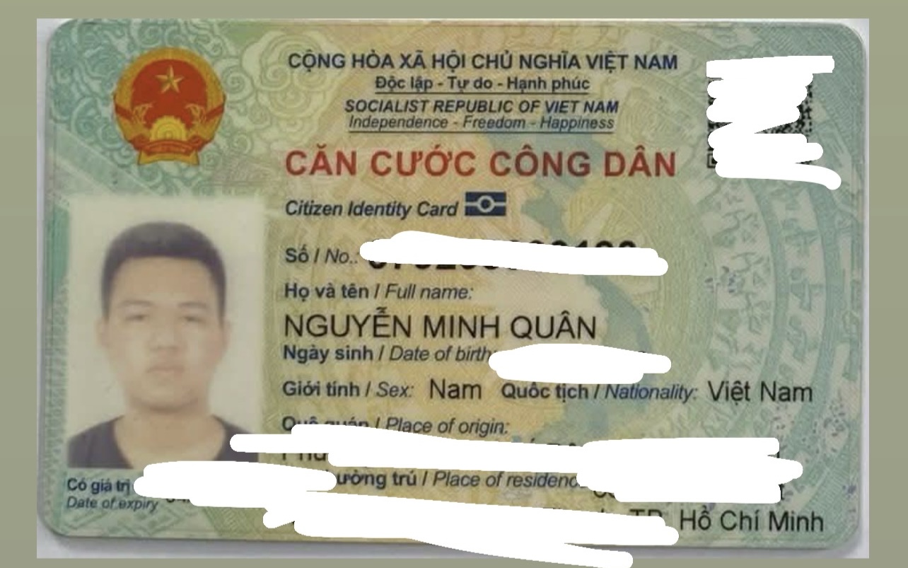 ‼️ Tìm ví màu XANH ĐEN Tên Nguyễn Minh Quân 2003 rơi ở Hồ Chí Minh