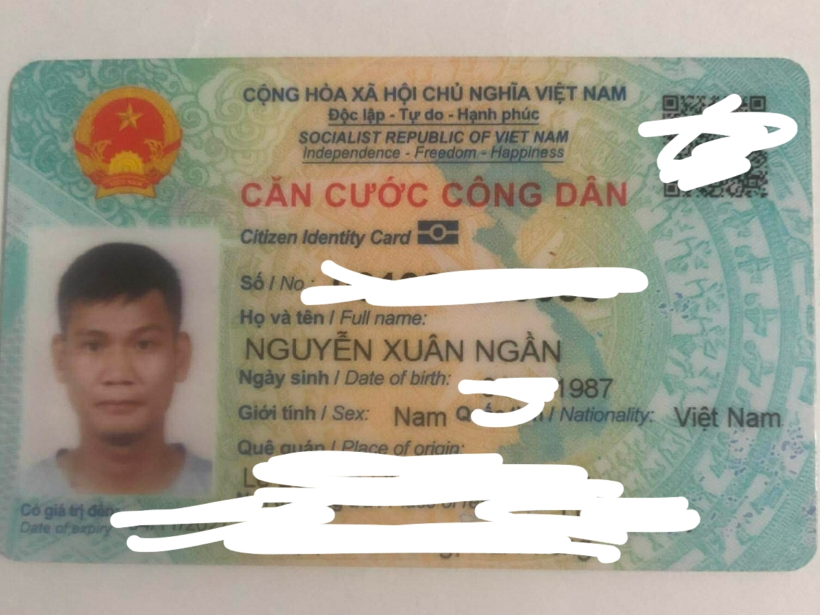 📌 rơi ví tên Nguyễn Xuân Ngần tại Hải Phòng 