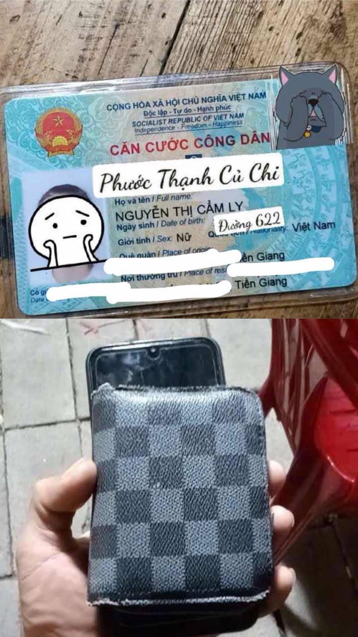 TÌM VÍ ĐÁNH RƠI ở TPHCM tên Nguyễn Thị Cẩm Ly