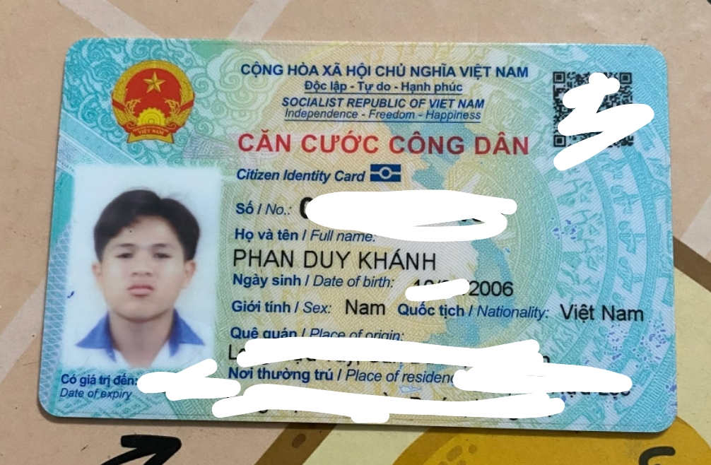 📌 rơi ví tại TP HCM tên Phan Duy Khánh