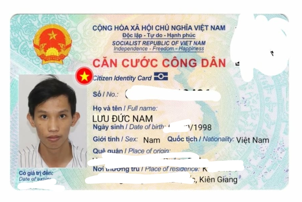 📌 rơi ví tại TP HCM tên Lưu Đức Nam 1998