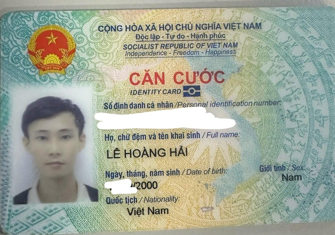 📌 rơi ví tại Bình Dương tên Lê Hoàng Hải 2000