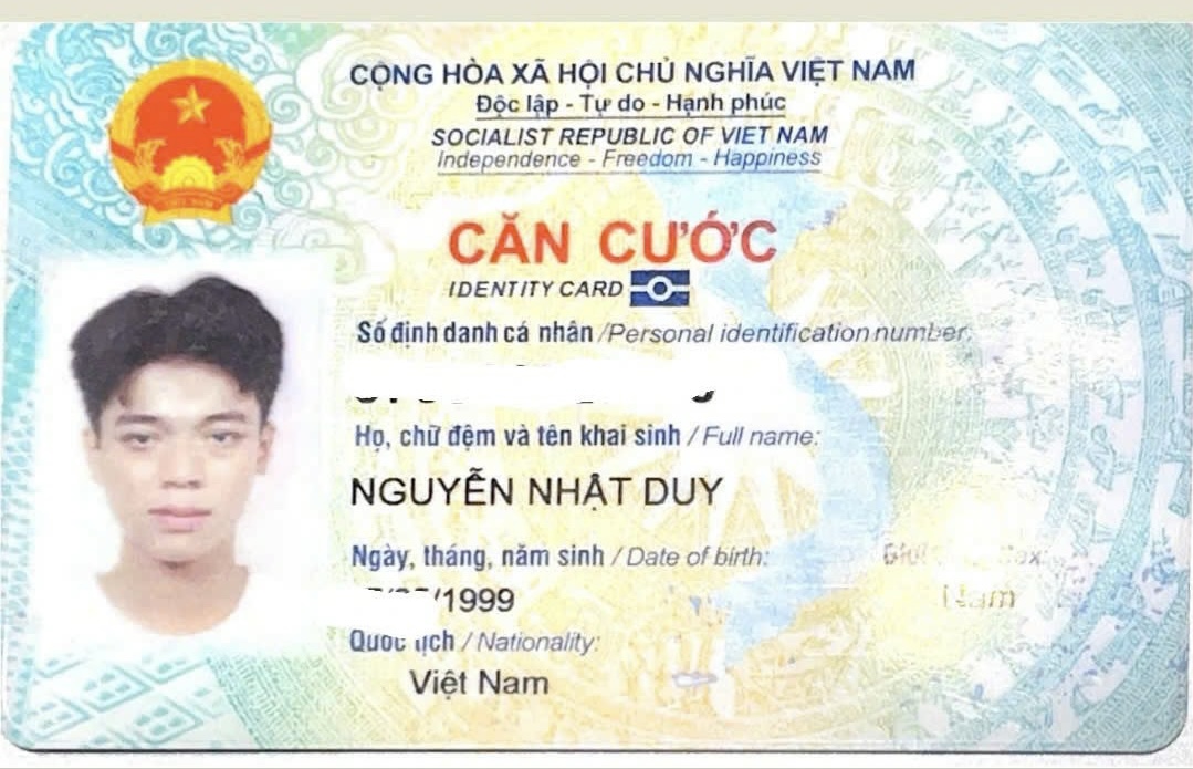 Rơi ví Hồ Chí Minh tên Nguyễn Nhật Duy 1999