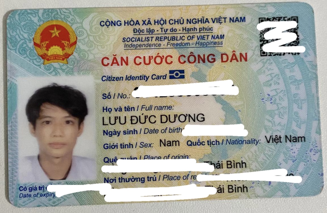 Rơi ví Hà Nội tên Lưu Đức Dương 2005