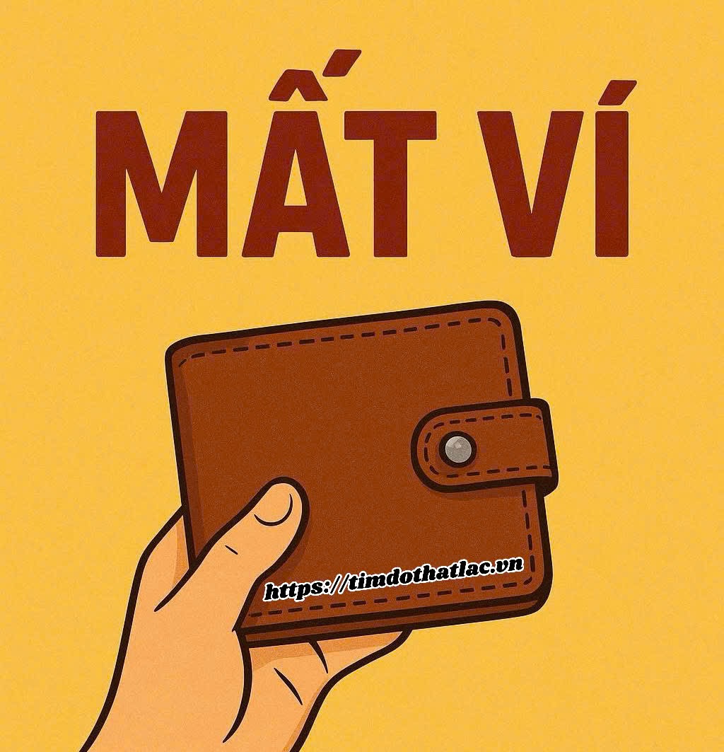 🆘 Rơi ví giấy tờ ở TpHCM tên Huỳnh Văn Tính 1997