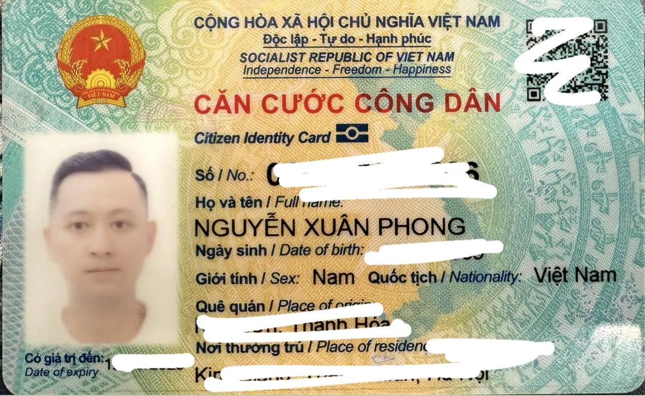 Rơi ví Hà Nội tên Nguyễn Xuân Phong
