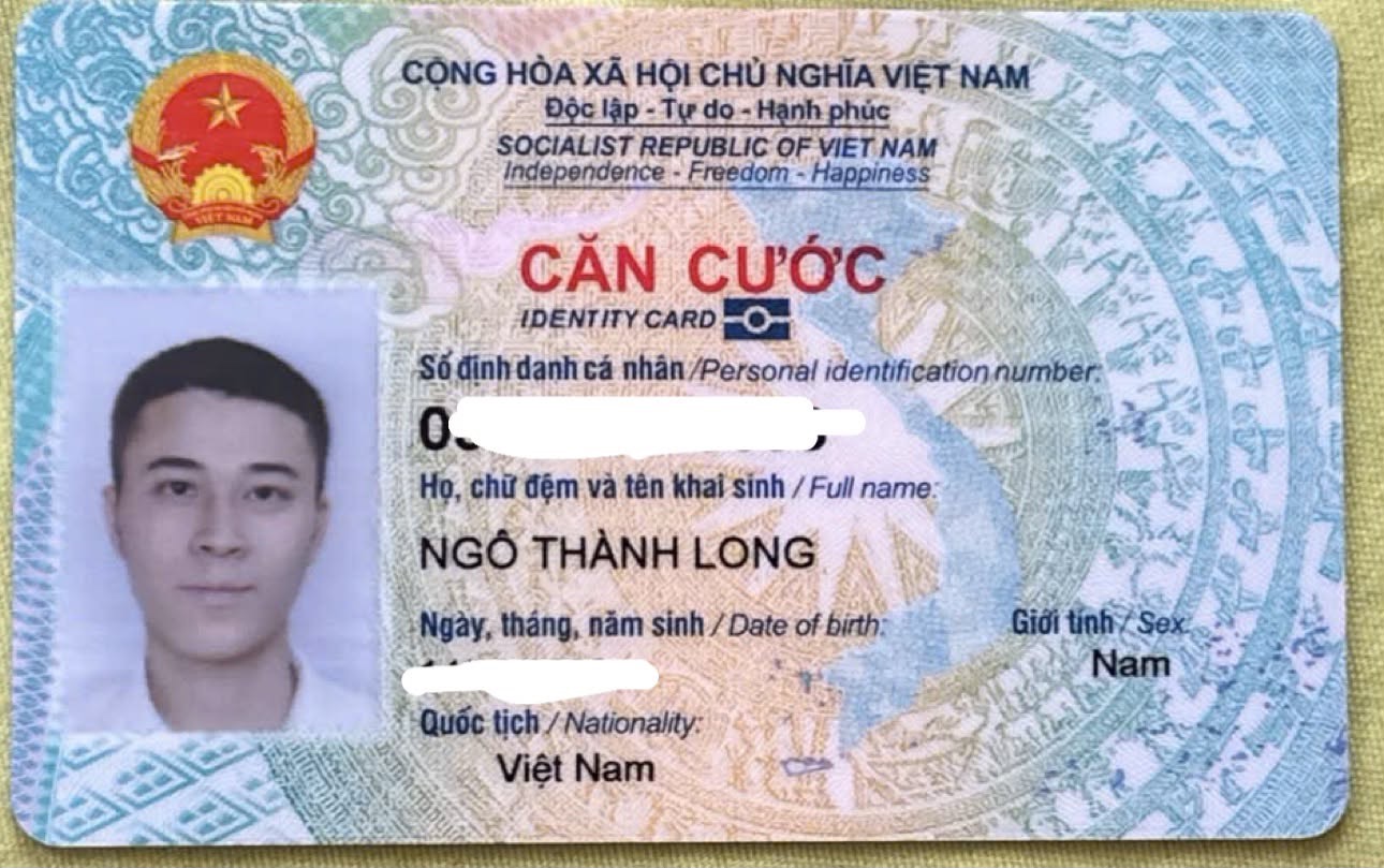 ‼️Hà Nội: Tìm ví giấy tờ  tên Ngô Thành Long