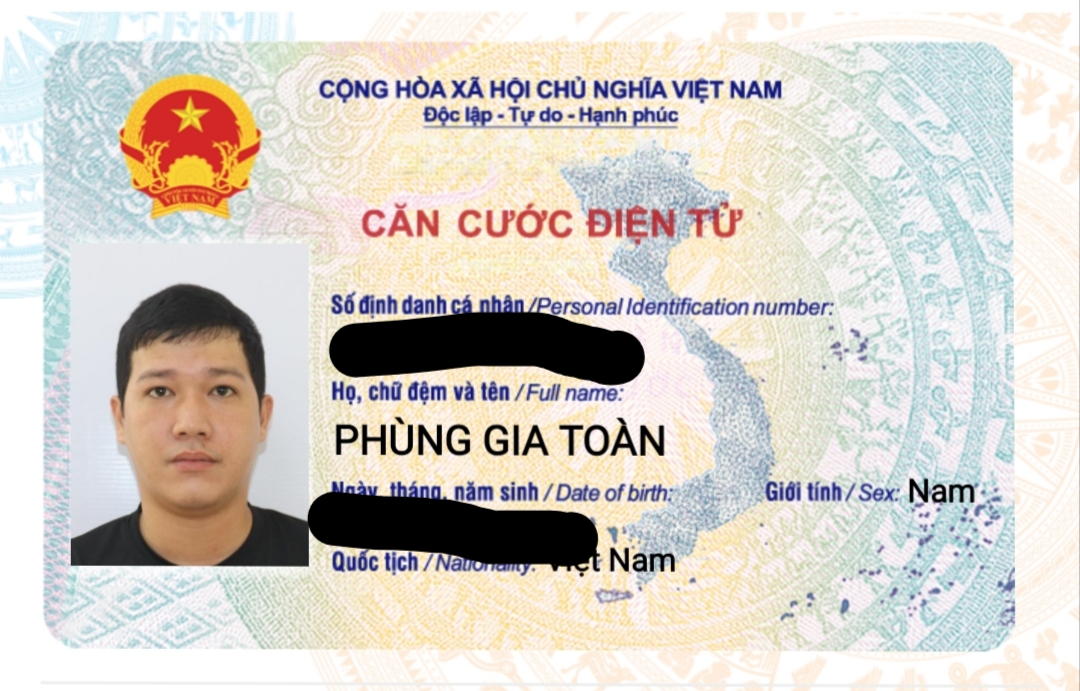 🆘 Rơi ví giấy tờ ở Hà Nội tên Phùng Gia Toàn 1993 Nam Định