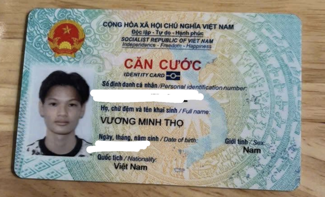 Rơi ví ở Cần Thơ tên Vương Minh Thọ 2007