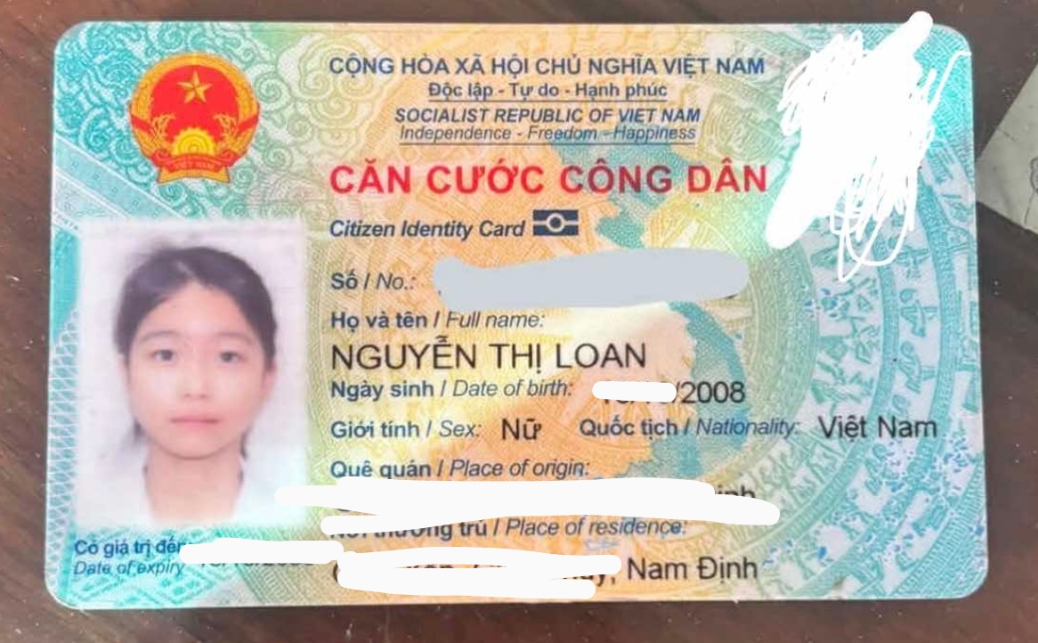 📌 rơi ví tại Hà Nội tên Nguyễn Thị Loan 2008