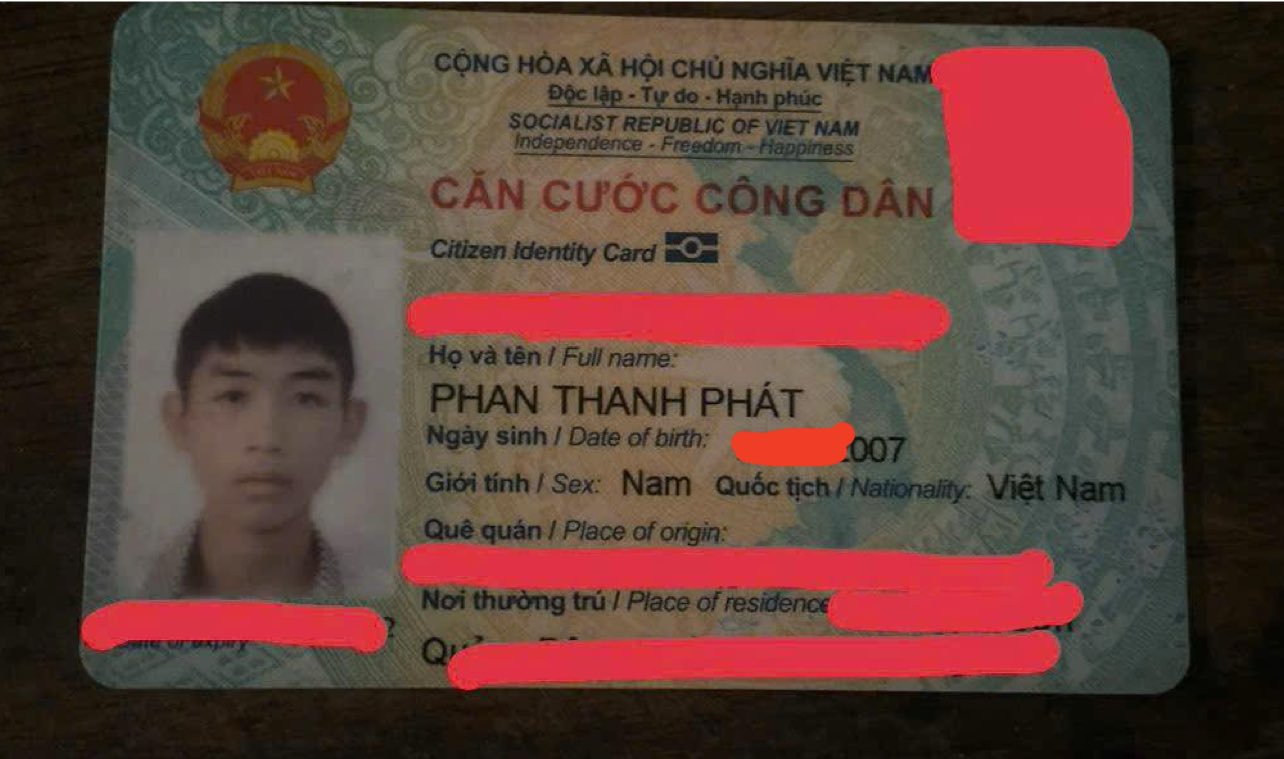 📌 rơi ví tại Huế tên Phan Thanh Phát 2007