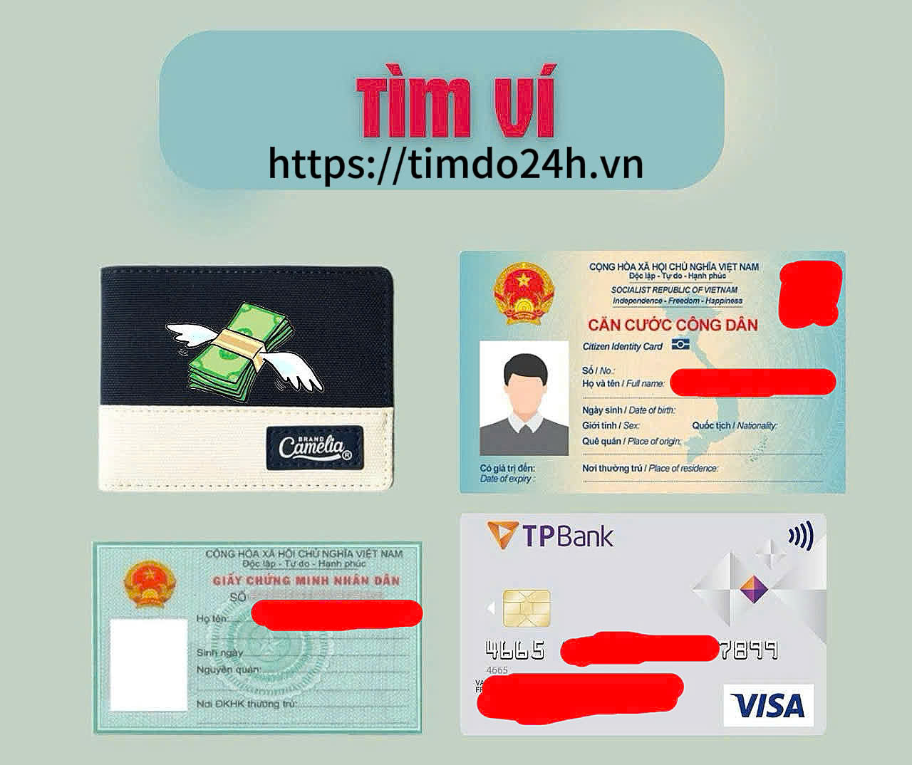 Rơi ví ở Cần Thơ tên Phạm Duy Linh