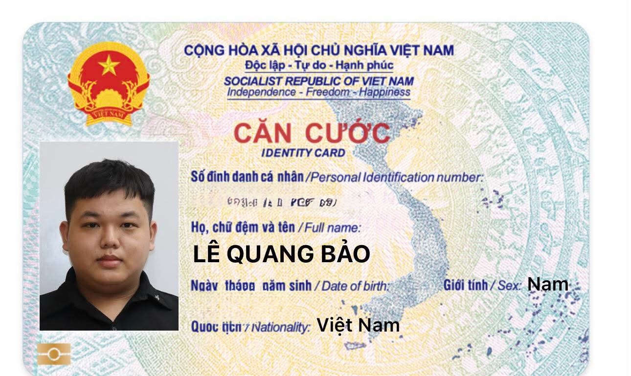 Rơi ví ở Hồ Chí Minh tên Lê Quang Bảo 2001