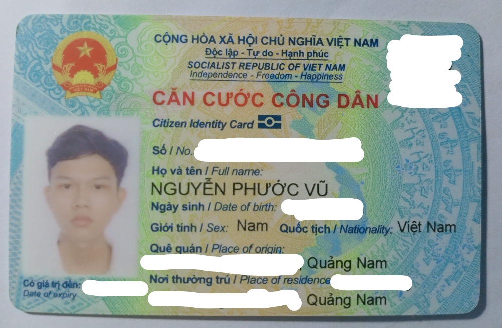 Rơi ví ở Đà Nẵng tên Nguyễn Phước Vũ 2006
