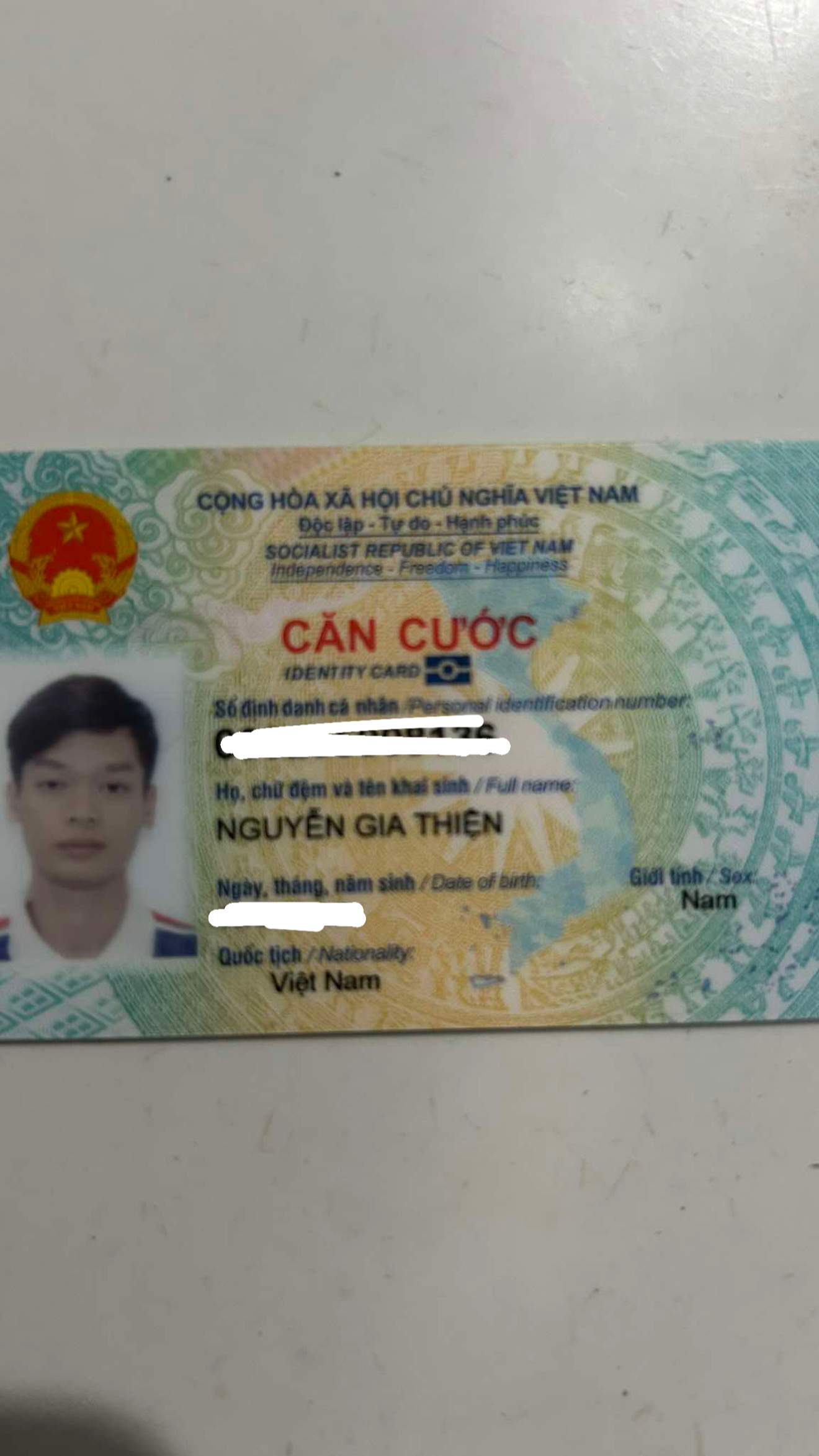 Rơi ví ở Hà Nội tên Nguyễn Gia Thiện