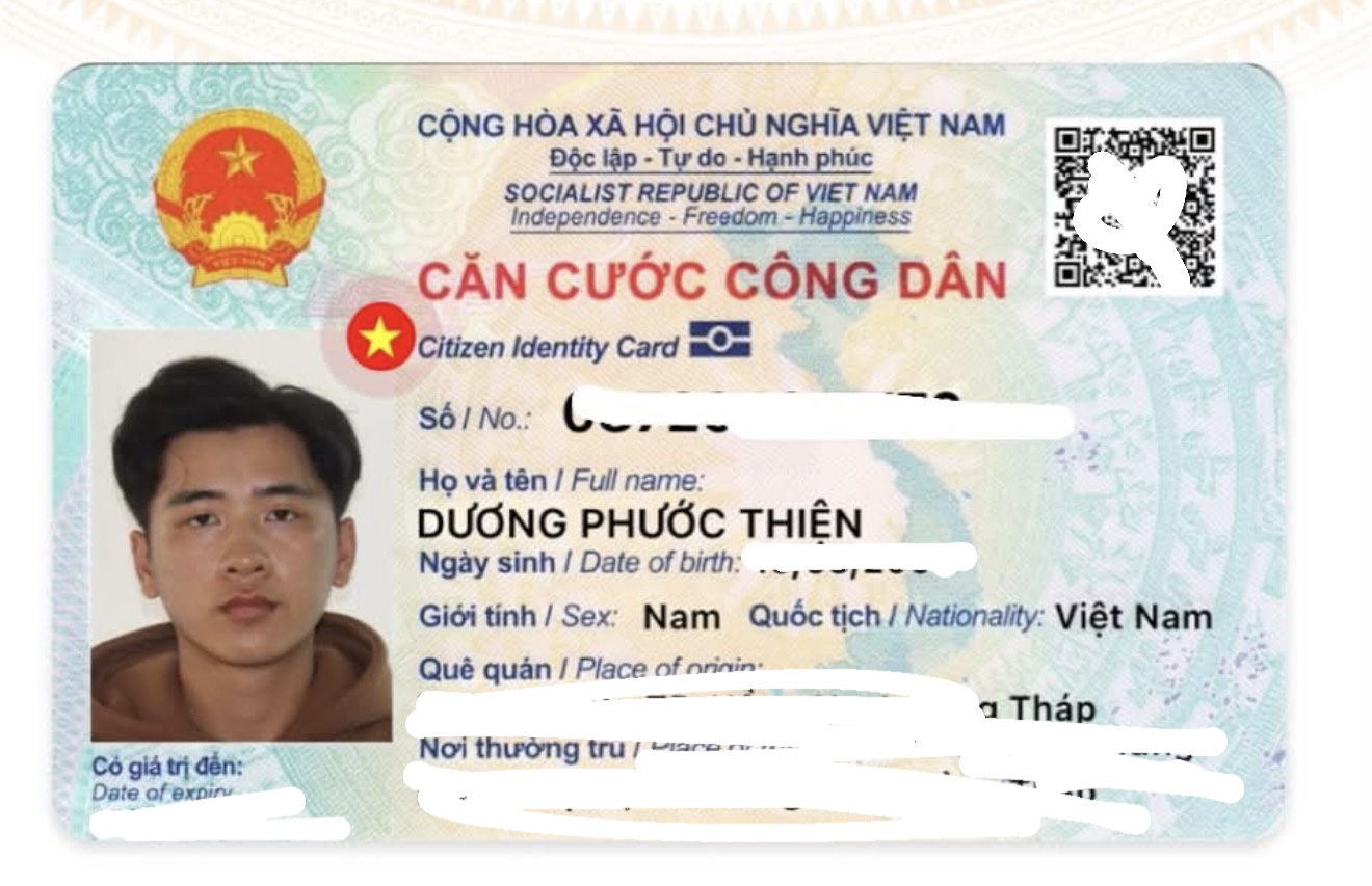 Rơi ví ở Hồ Chí Minh tên Dương Phước Thiện 2004
